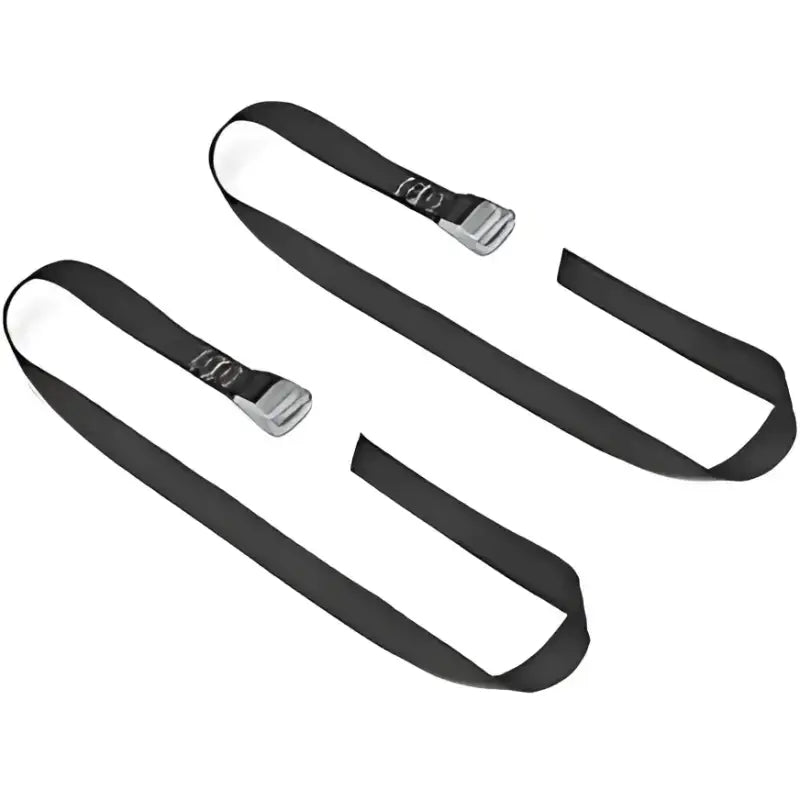 29623-S LOGO Powertye Tie-Down Cam Sec Hook Soft-Tye 1.5 InchX6’ Black/Blue Pair - Straps/Tie-Downs