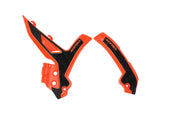2975045225 X Grip Frame Guard Ktm Orange/Black - X-Grip