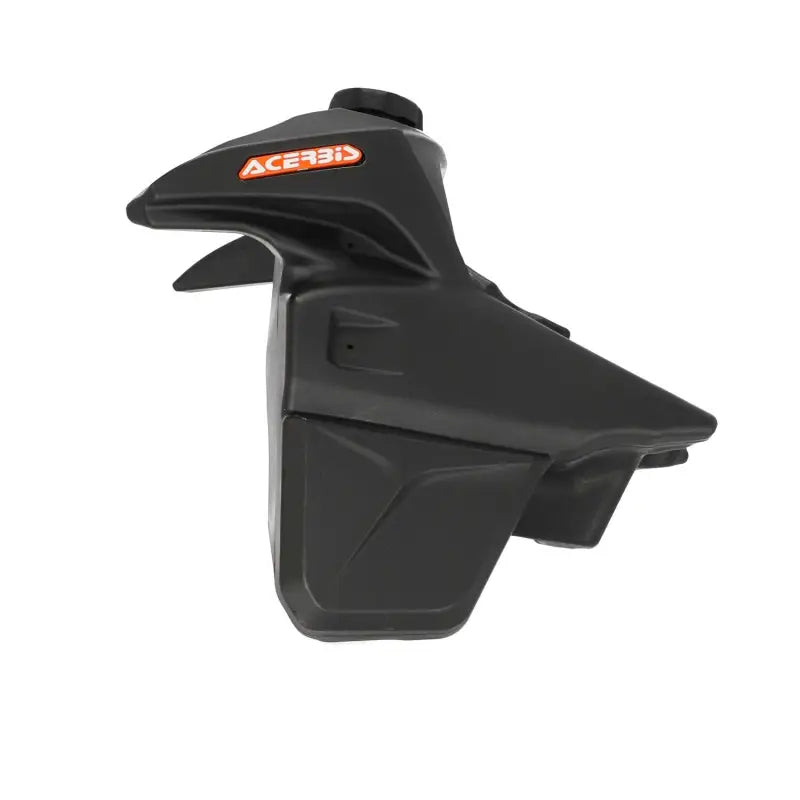 Fuel Tank 3.2gal for KTM in black, durable polyethylene, with Acerbis branding.