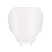 Front Number Plate Yam White, sleek white plastic motorcycle number plate for riders