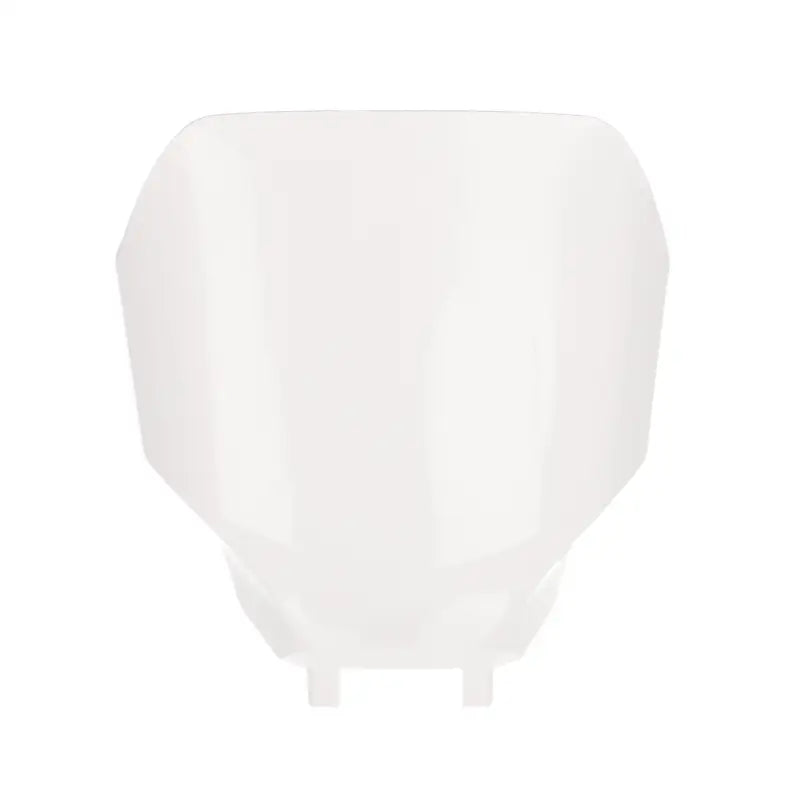 Front Number Plate Yam White, sleek white plastic motorcycle number plate for riders