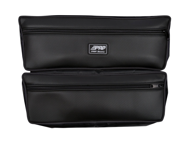 PRP Seats E33-210 PRP Polaris RZR Double Bag - Carbon Fiber Black
