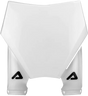 2983160002 Acerbis Front Number Plate Ktm White - RV and Auto Parts
