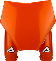 2983165226 Acerbis Front Number Plate Ktm Orange - RV and Auto Parts