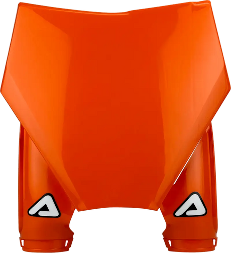 2983165226 Acerbis Front Number Plate Ktm Orange - RV and Auto Parts
