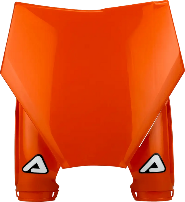 2983165226 Acerbis Front Number Plate Ktm Orange - RV and Auto Parts