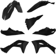 2983560001 Acerbis Plastic Kit Kaw Black - RV and Auto Parts