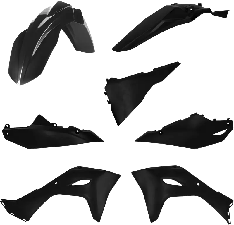 2983560001 Acerbis Plastic Kit Kaw Black - RV and Auto Parts