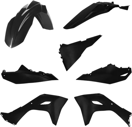 2983560001 Acerbis Plastic Kit Kaw Black - RV and Auto Parts