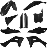 2983570001 Acerbis Full Plastic Kit Kaw Black - RV and Auto Parts