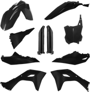 2983570001 Acerbis Full Plastic Kit Kaw Black - RV and Auto Parts