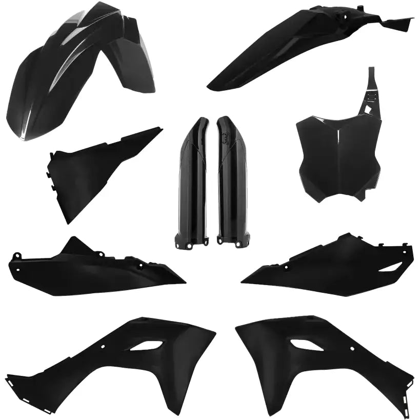 2983570001 Acerbis Full Plastic Kit Kaw Black - RV and Auto Parts
