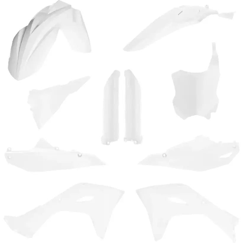 2983570002 Acerbis Full Plastic Kit Kaw White - RV and Auto Parts