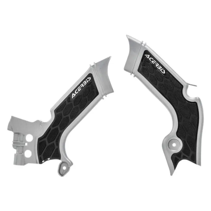 2983671015 Acerbis X-Grip Frame Guard Kaw Silver/Black - RV and Auto Parts