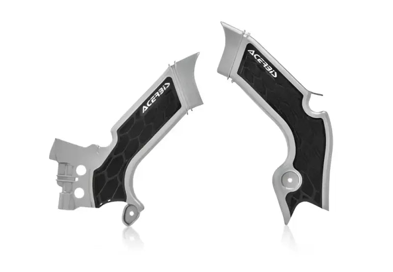 2983671015 Acerbis X-Grip Frame Guard Kaw Silver/Black - RV and Auto Parts