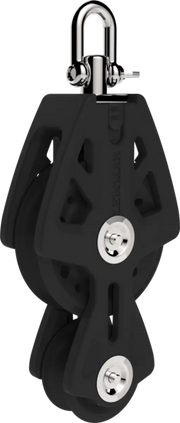 29925031BK Lewmar 50Mm Sync Block Fiddle Bk - Sailboat