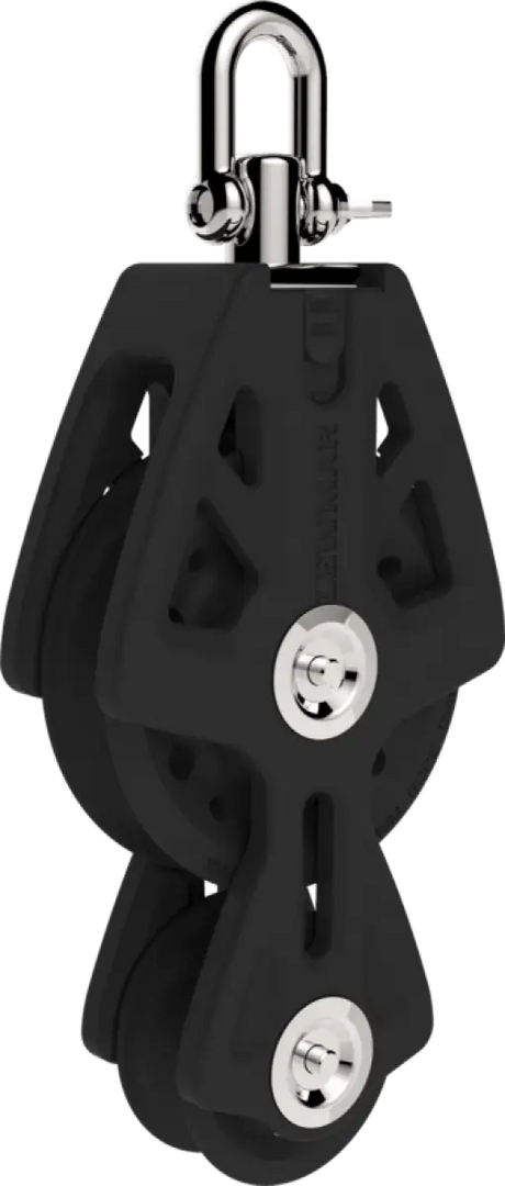 29925031BK Lewmar 50Mm Sync Block Fiddle Bk - Sailboat