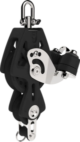 29925039BK Lewmar 50Mmsyncblockfiddle Bkt Cam Bk - Sailboat Block