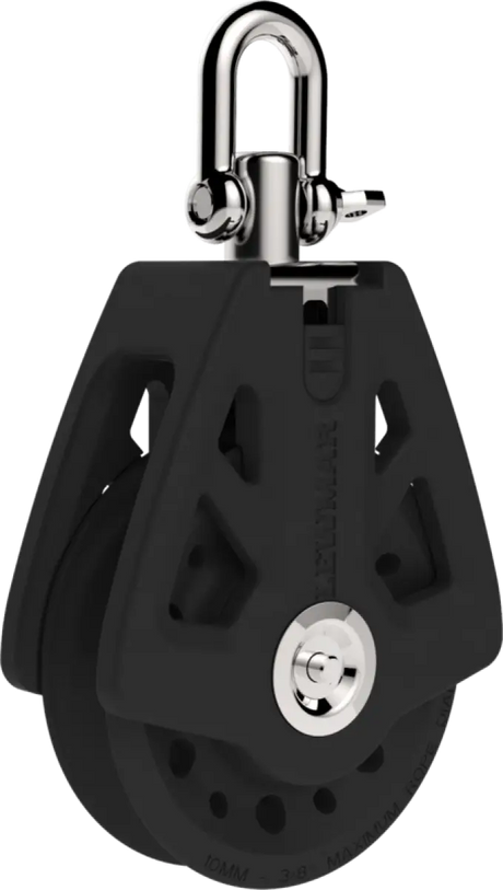29927201BK Lewmar 72Mm Sync Block Single Bk - Sailboat