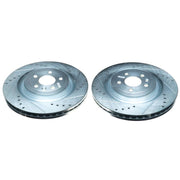PowerStop AR85141XPR Power Stop 13-19 Ford Explorer Front Evolution Drilled & Slotted Rotors - Pair - AR85141XPR