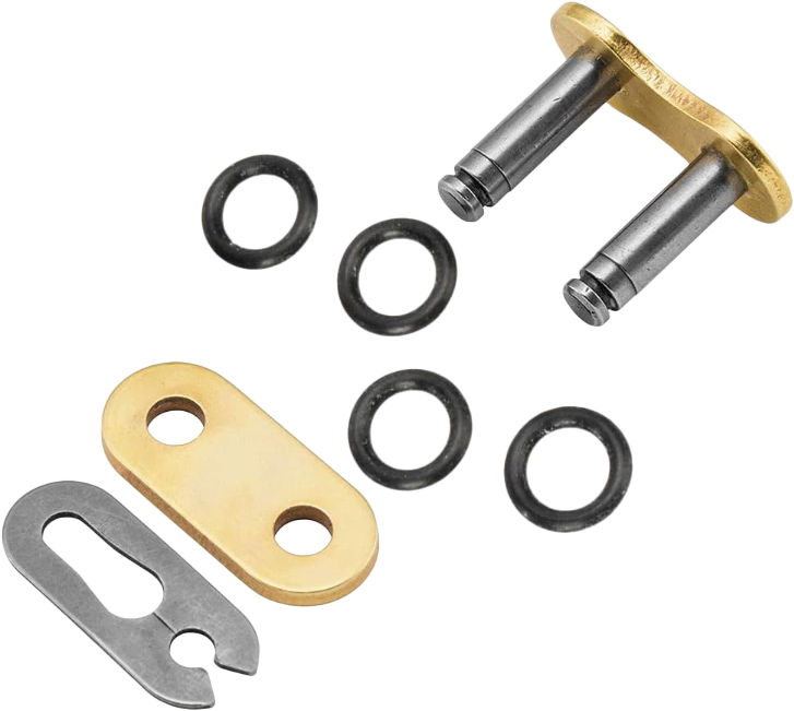 RK Excel GB520 SO Gold Drive Chain GB520SO-CL - Gold Master Link GB520SO Clip