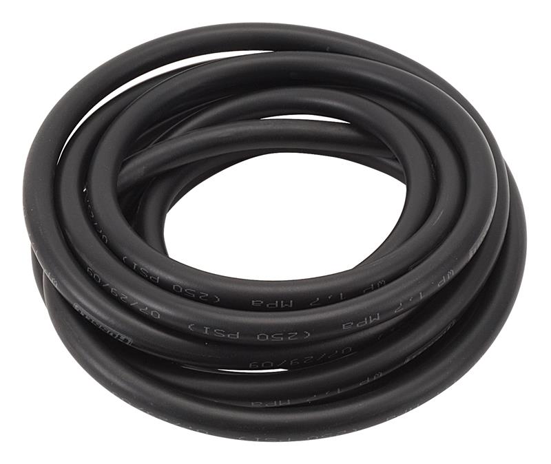 Russell 634153 Russell Performance -6 AN Twist-Lok Hose (Black) (Pre-Packaged 15 Foot Roll)