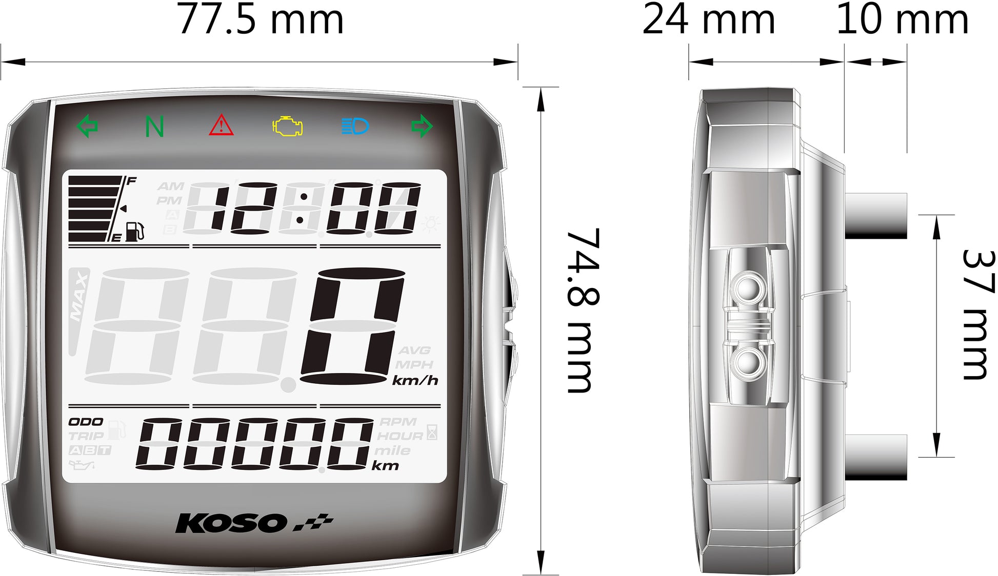 Xr 01s Speedometer