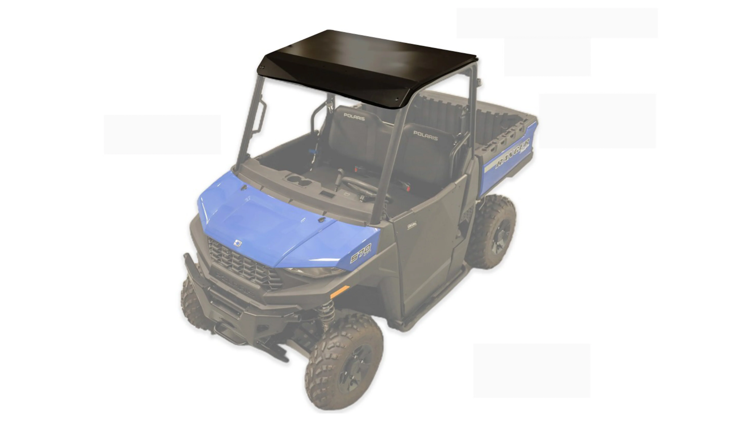 Rival Powersports USA Aluminum Roof UTV Cab/Roof/Door 2444.7491.1 - Alloy