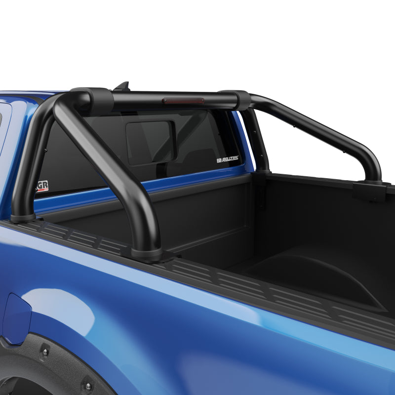 EGR 2019+ Ford Ranger Black Powder Coat S-Series Sports Bar (w/o Side Plates) - SBAR0112