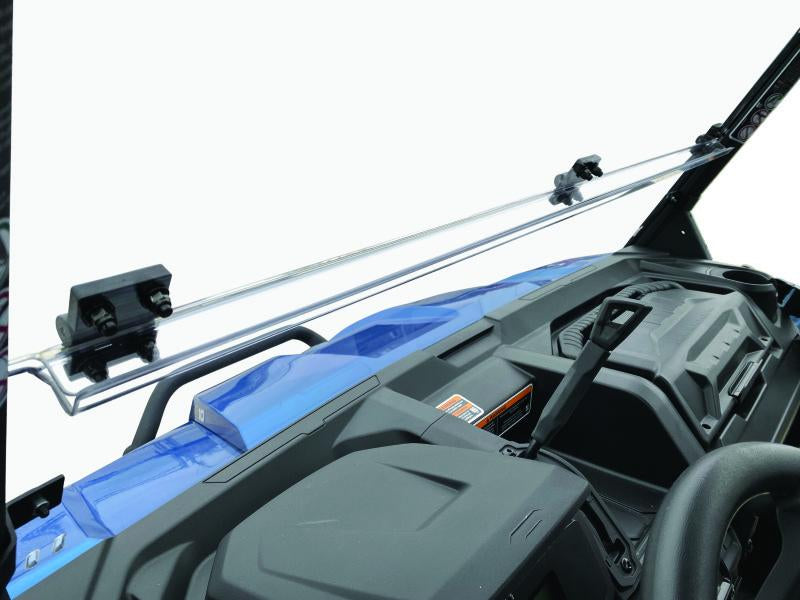 QuadBoss 375784 QuadBoss 16-22 Can-Am Defender HD10 Windbreak Folding Windshield - 375784