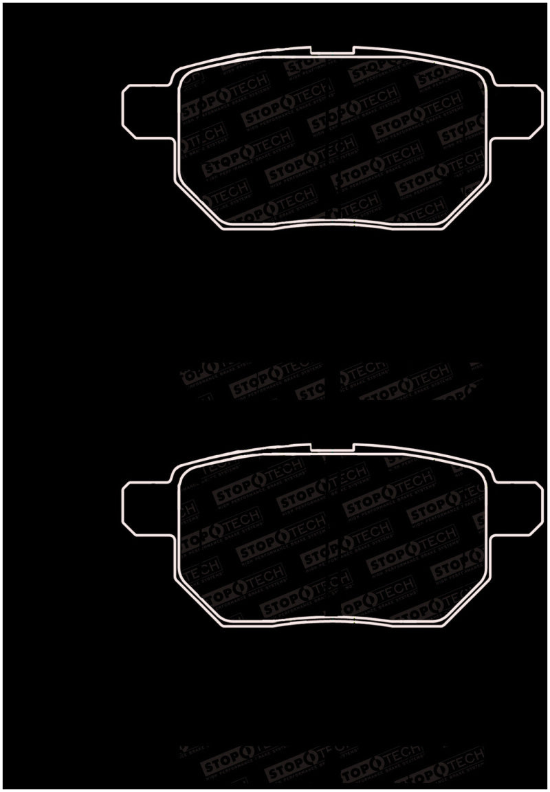 Stoptech 308.13540 StopTech Street Brake Pads - Front
