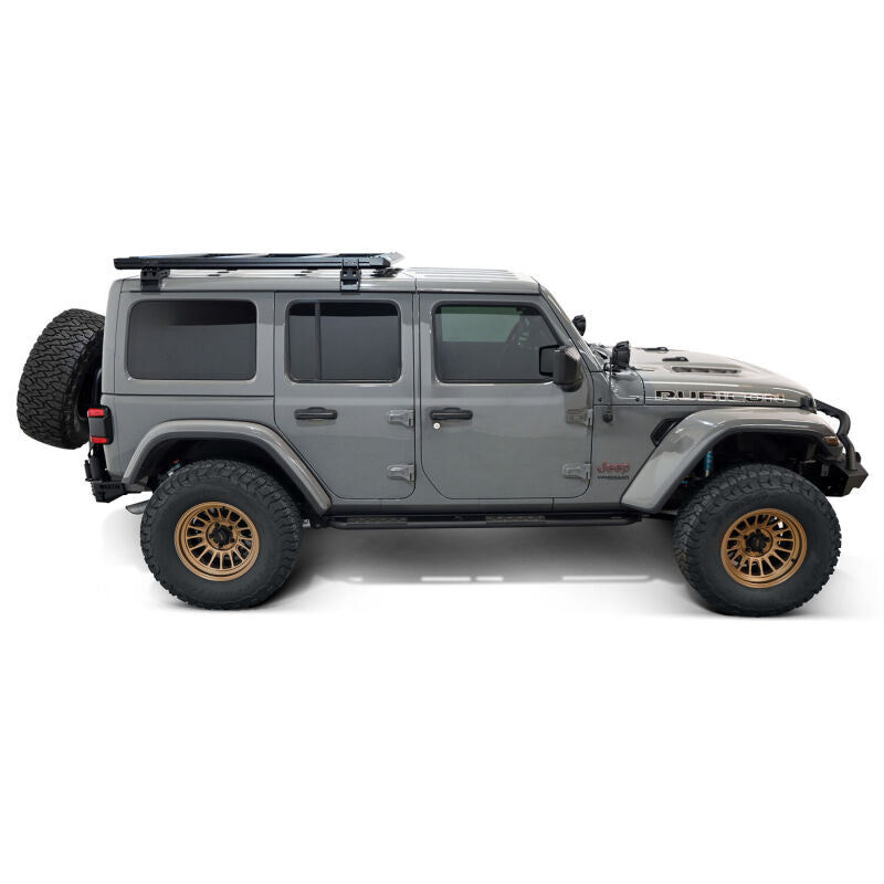 Westin 42-14065 Westin 18-23 Jeep Wrangler JL Unlimited 4dr Rock Slider - Textured Black
