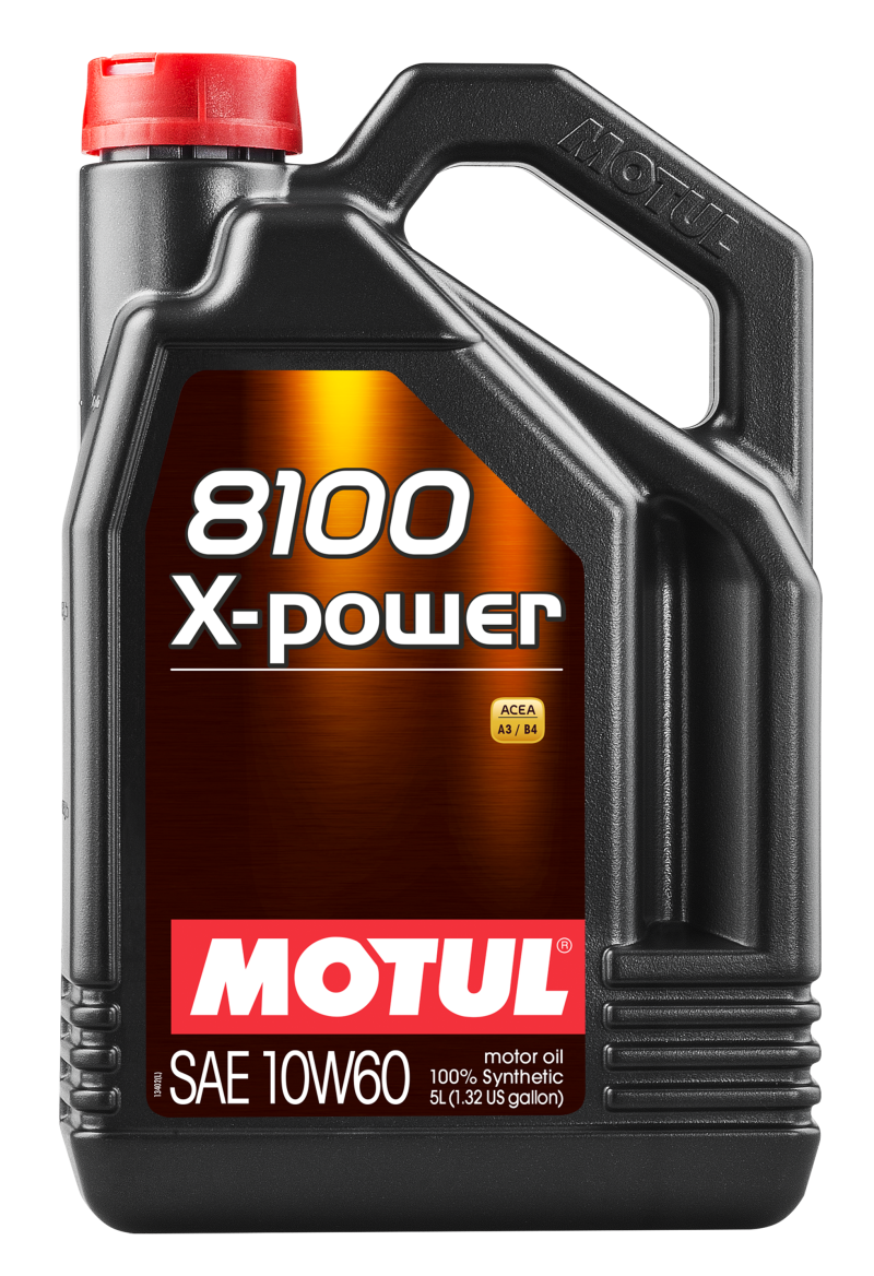 Motul 5L Synthetic Engine Oil 8100 10W60 X-Power - 106144