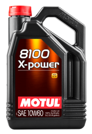 Motul 5L Synthetic Engine Oil 8100 10W60 X-Power - 106144
