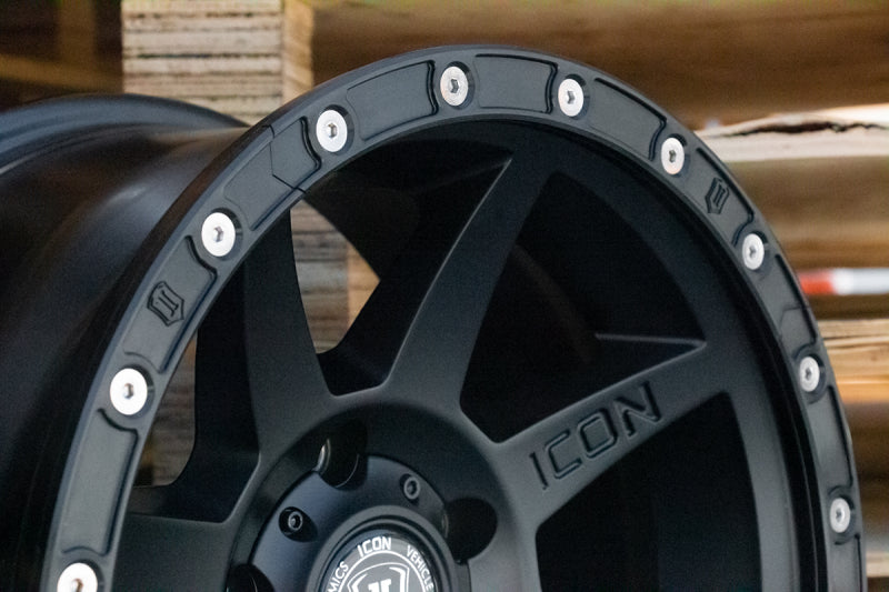 ICON 192050 ICON 17in Compression/Alpha/Rebound Wheel Rock Ring Kit (20 Bolt)