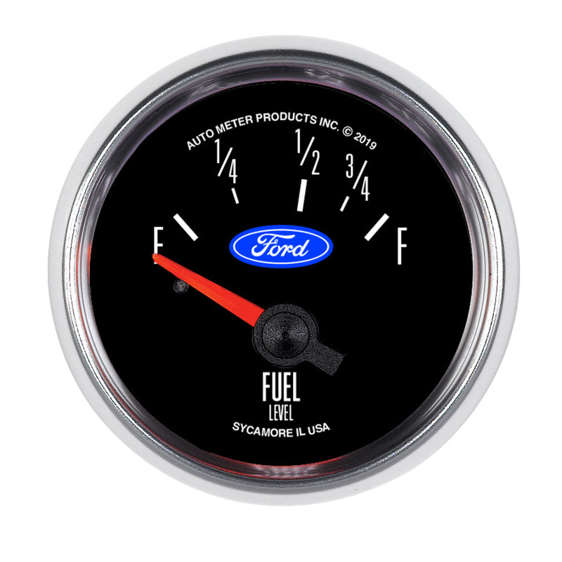 AutoMeter 880820 Autometer Ford 2-1/16in. Electric Fuel Level Gauge - 880820