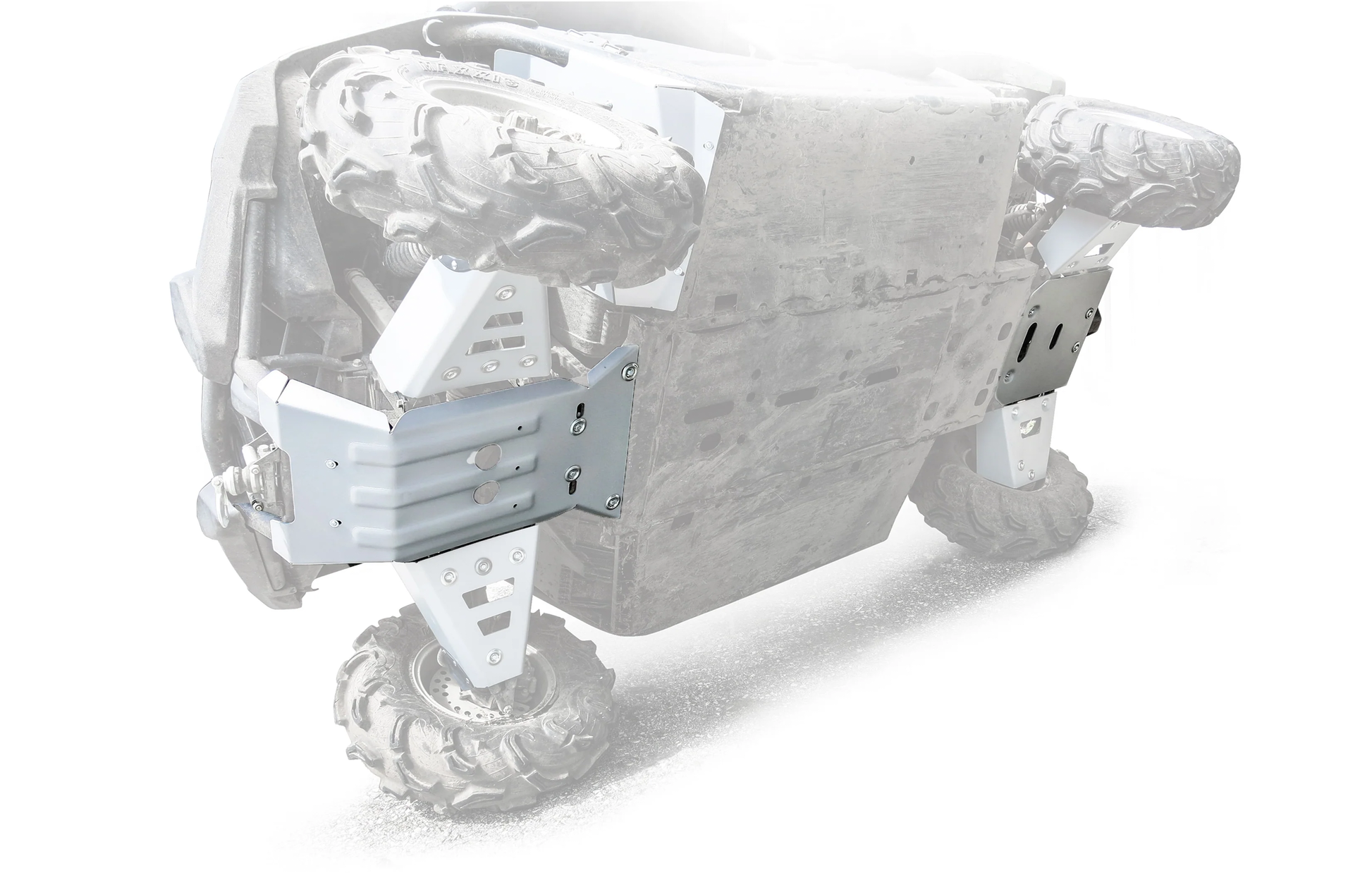 Rival Powersports USA Central Skid Plate Guards/Braces 2444.7181.1 - Alloy