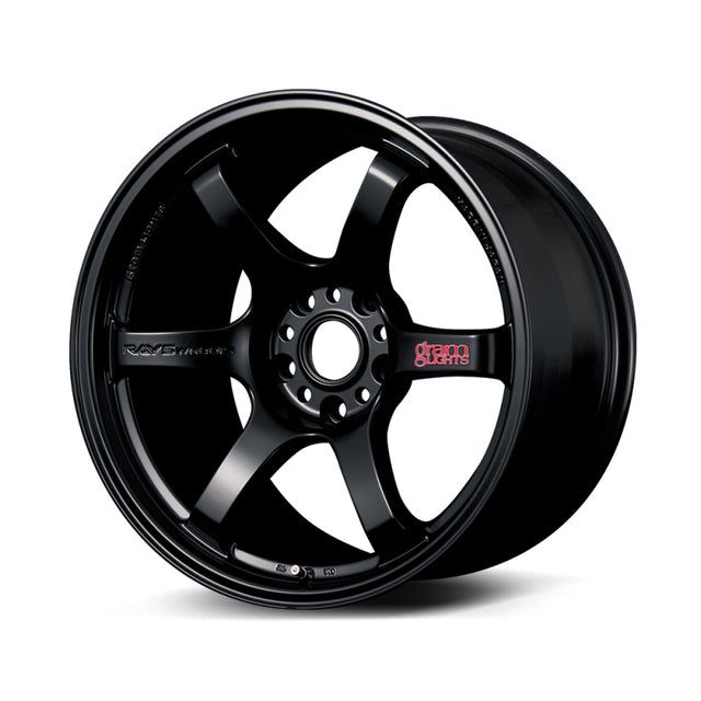 Gram Lights 57DR 18x9.5 +22 5-114.3 Semi Gloss Black Wheel - Gram Lights