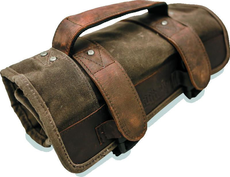 Burly Brand B15-1030D Burly Brand Voyager Tool Roll - Dark Oak