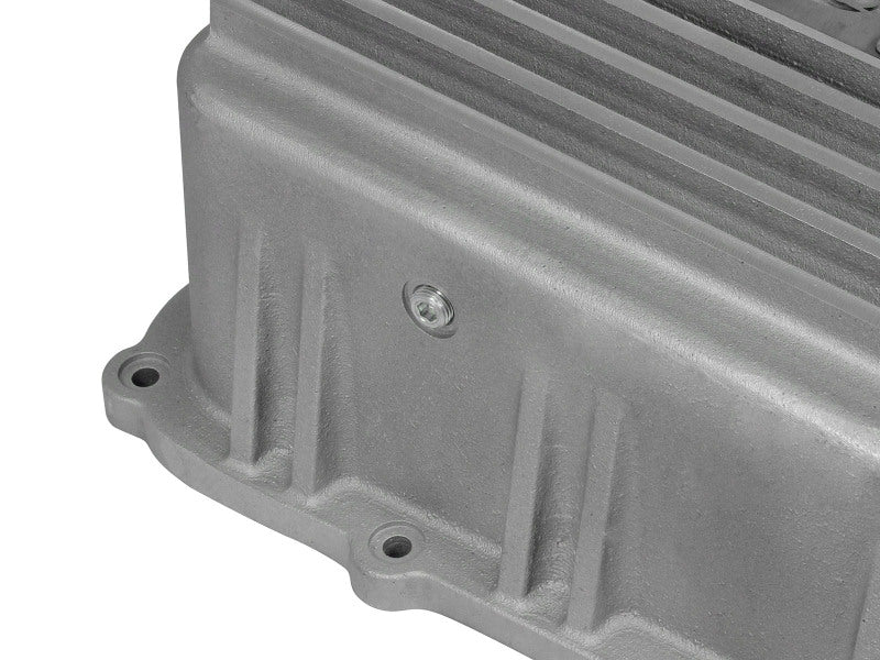 aFe 46-70180 afe Transmission Pan (Raw); Ford Trucks 6R140 11-14 V8-6.7L (td)