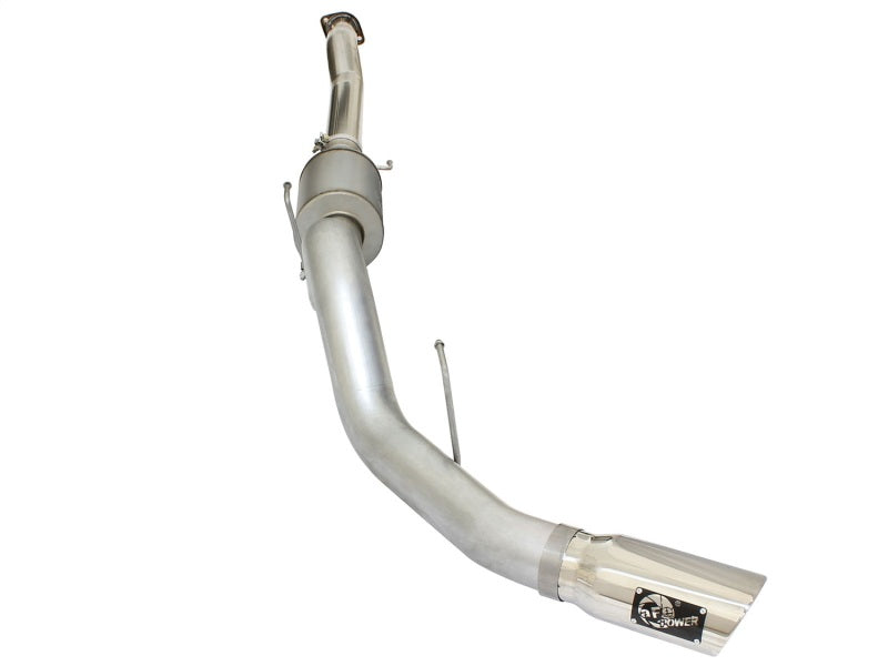 aFe 49-03069-P aFe Atlas Exhausts 4in Cat-Back Aluminized Steel Exhaust 2015 Ford F-150 V6 3.5L (tt) Polished Tip