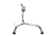 CORSA Performance 21204 Corsa 21-22 Ford Bronco 2.3L Turbo 2.75in Cat-Back Single Exhaust w/ 4in Straight-Cut Polished Tips