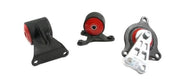 Innovative Mounts 90651-75A Innovative 02-06 Acura RSX K-Series/Base Automatic Black Aluminum Replacement Mount Kit 75A Bushings