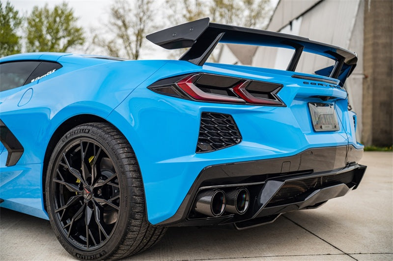 CORSA Performance 21102CFBLK Corsa 20-23 Chevrolet Corvette C8 RWD 3in Xtreme Cat-Back Exhaust w/4.5in Carbon Fiber Black PVD