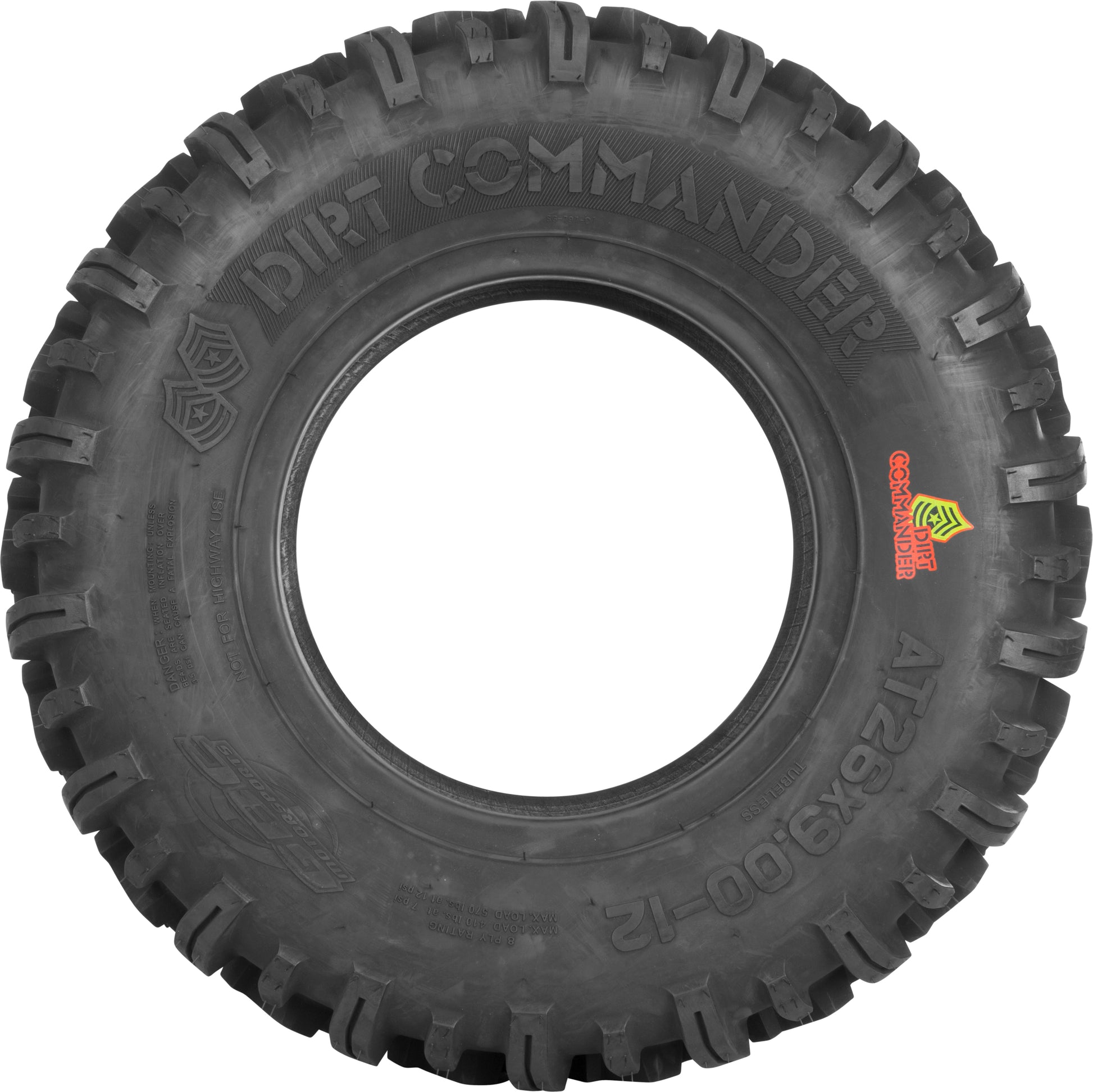 Tire Dirt Commander Front 29x9 14 Bias Lr925lbs