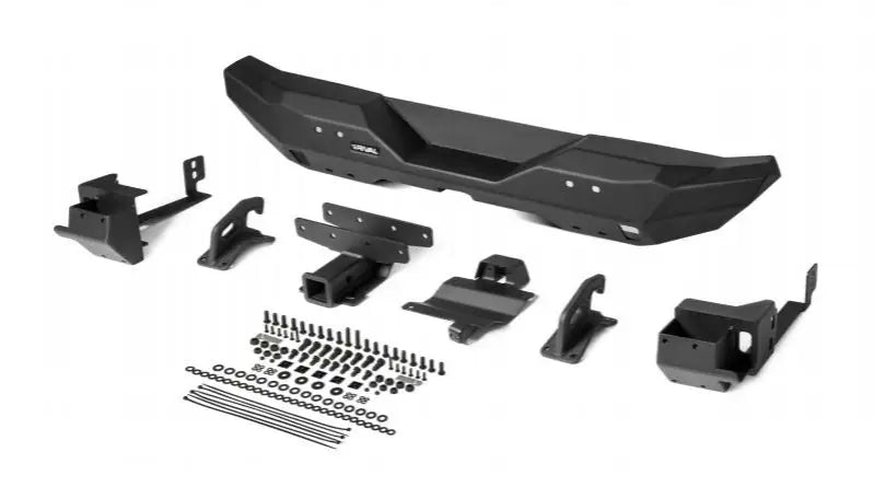 2D.2709.1-NL Rival Rival Aluminum Stubby Rear Bumper, RV, Automotive, Powersports, off-road, marine, exterior, truck accessories, interior, truck bed, rv parts, Bumpers, Grilles & Guards, AVADA - Best Sellers, Must Haves