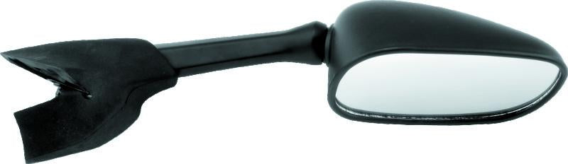 Bike Master 600292 BikeMaster 04-06 Yamaha FZ6 Mirror Right - Black - 600292