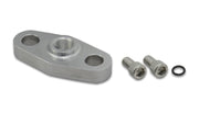 Vibrant 19874 Vibrant Alum Turbo Oil Inlet Flange w/ -4AN Male for Garrett GT4708/4718/5008/5018/5518/5533/5541