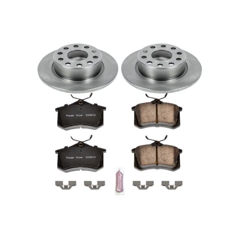 PowerStop KOE5671 Power Stop 10-13 Audi A3 Rear Autospecialty Brake Kit