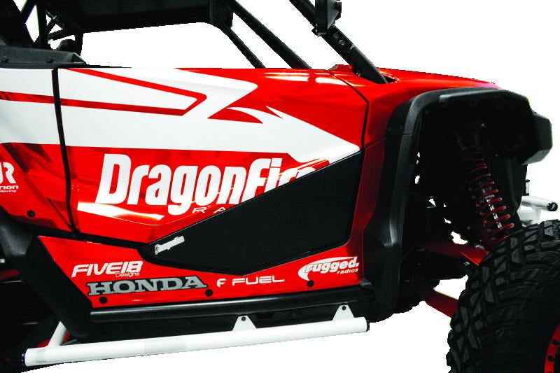 DragonFire Racing 522057 DragonFire Racing Door Filler Panel Kit for Honda Talon 19-21- Sold in Pairs - 522057